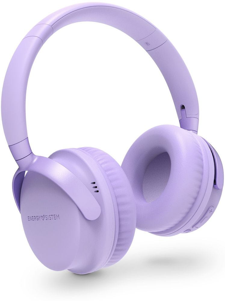 Levně Energy Sistem Headphones Style 3, fialová