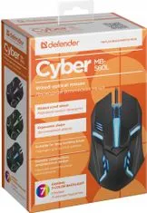Defender Myš Cyber MB-560L 1200dpi 3P 