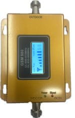 GSMrepeater.cz Set LTE repeateru slabého mobilního signálu Pico V3 s LCD