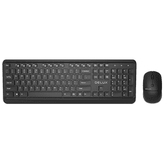 Delux bezdrát. set klávesnice a myš KA190 a M320