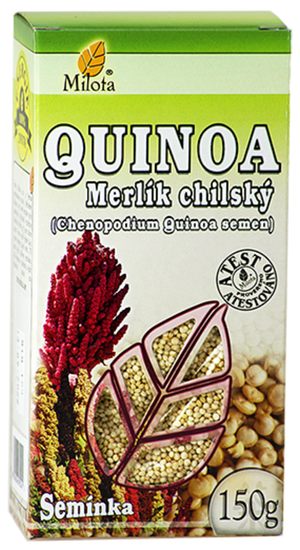 Milota Quinoa bílá semeno 150g Chenopodium quinoa semen tot.