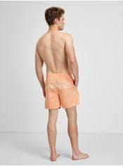 Jack&Jones Sada pánských plavek, ručníku a vaku v oranžové barvě Jack & Jones Summer Beach S