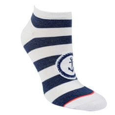 RS dámské bavlněné sneaker námořnické ponožky 1539522 3-pack, bílá, 35-38