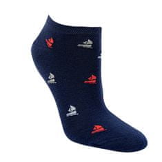 RS dámské bavlněné sneaker námořnické ponožky 1539522 3-pack, modrá, 35-38