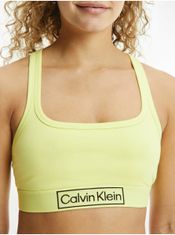 Calvin Klein Neonově zelená podprsenka Calvin Klein Underwear S
