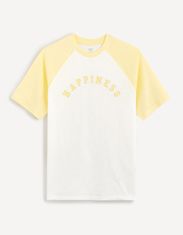 Celio Bavlněné tričko Ceraglan Happiness XL