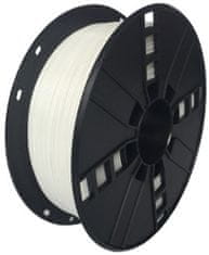 Gembird tisková struna (filament), PETG, 1,75mm, 1kg, bílá (3DP-PETG1.75-01-W)