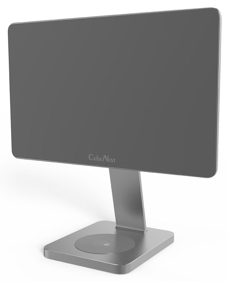 CubeNest S121 magnetický hliníkový stojan pro iPad Air 10,9" a iPad Pro 11" s bezdrátovou nabíječkou 6974699970293