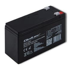 Qoltec Baterie AGM | 12V | 9Ah | max. 135A