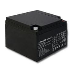 Qoltec Baterie AGM | 12V | 24Ah | max. 360A