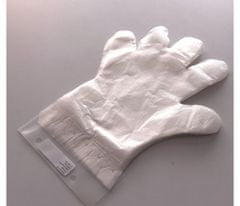 T-class® Jednorázové mikrotenové rukavice PT01, ODTRHÁVACÍ (karton-100 bal.)