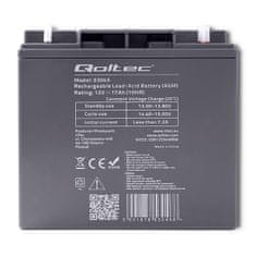 Qoltec Baterie AGM | 12V | 17Ah | max. 255A