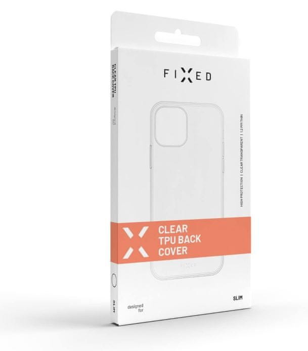 Levně FIXED TPU gelové pouzdro pro Honor 70, čiré, FIXTCC-979