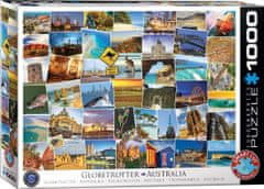 EuroGraphics Puzzle Světoběžník - Austrálie 1000 dílků