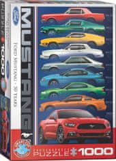 EuroGraphics Puzzle 50 let Fordu Mustang 1000 dílků
