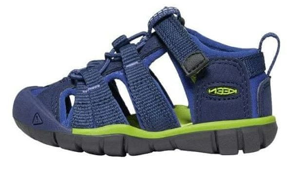 KEEN dětské sandály Seacamp II CNX Inf. 23 modrá