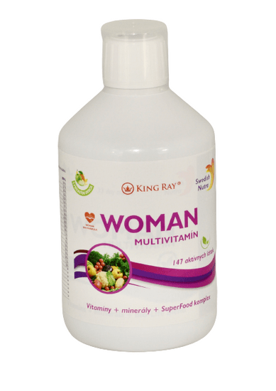 Swedish Nutra WOMAN MULTIVITAMIN Daily Supplement 500ml