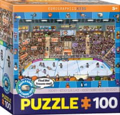 EuroGraphics Spot & Find puzzle Hokej 100 dílků