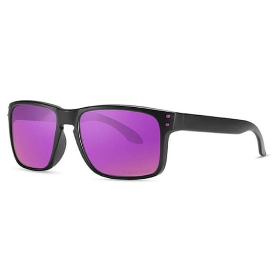 KDEAM Trenton 3 sluneční brýle, Black / Purple