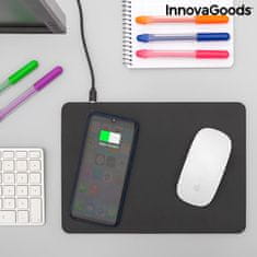 InnovaGoods Podložka pod myš s bezdrátovým nabíjením 2 v 1 Padwer