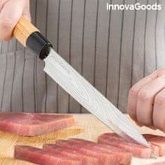 InnovaGoods Sada profesionálních japonských nožů s praktickým pouzdrem Damas·Q