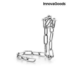 InnovaGoods Designový stojan na vinnou lahev, řetěz