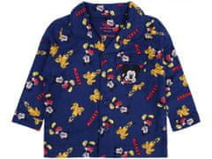 sarcia.eu Mickey Mouse dvoudílné flanelové pyžamo tmavě modré barvy 6-9 m 74 cm