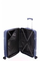 Gladiator BOXING Kabinový kufr 4 kolečka 55 cm - Modrý