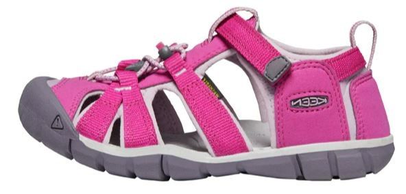 KEEN dívčí juniorské sandály Seacamp II CNX Jr. 1022994 38 růžová