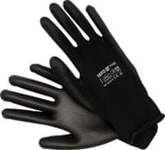 YATO Nylonové rukavice černé 10 7473