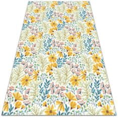 Kobercomat.cz Módní univerzální vinylový koberec Jarní květiny 120x180 cm