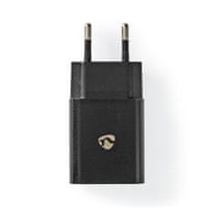Nedis WCHAU212ABK USB napájecí adaptér 2.1 A / černá