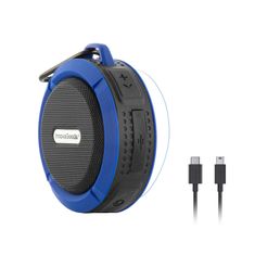 Northix Vodotěsný Bluetooth reproduktor – modrý 
