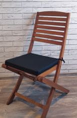 My Best Home Zahradní podsedák na židli GARDEN color černá 40x40 cm Mybesthome