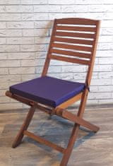 My Best Home Zahradní podsedák na židli GARDEN color švestková 40x40 cm Mybesthome
