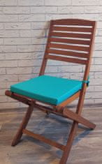 My Best Home Zahradní podsedák na židli GARDEN color tyrkysová 40x40 cm Mybesthome