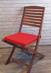 My Best Home Zahradní podsedák na židli GARDEN color červená 40x40 cm Mybesthome