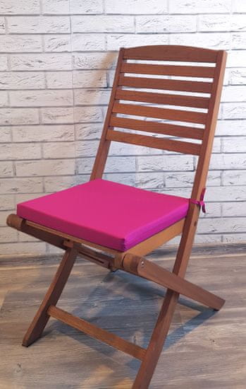 My Best Home Zahradní podsedák na židli GARDEN color růžová 40x40 cm Mybesthome