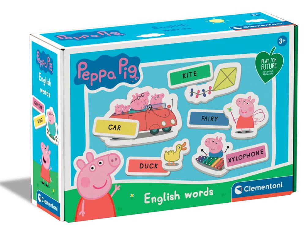 Levně Clementoni Peppa Pig - Hra První angličtina