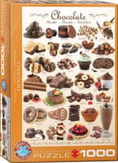 EuroGraphics Puzzle Čokoláda 1000 dílků
