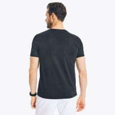 Nautica Pánské tričko SUSTAINABLY černé XL