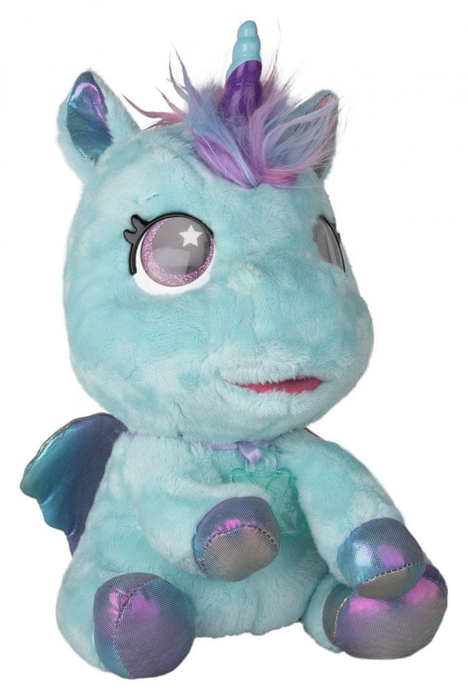 TM Toys My baby unicorn Můj interaktivní jednorožec modrý