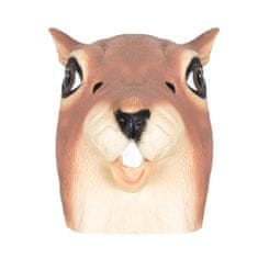Korbi Profesionální latexová maska, Squirrel