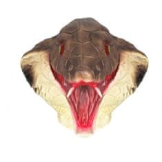 Korbi Profesionální latexová maska Snake's head