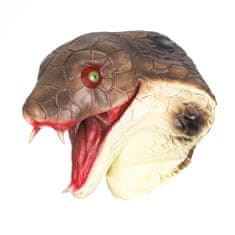Korbi Profesionální latexová maska Snake's head
