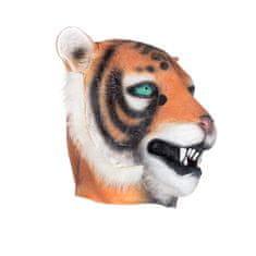 Korbi Profesionální latexová maska Tygrova hlava