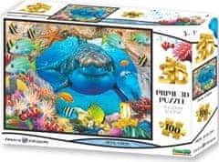 Prime 3D  Puzzle Žraločí schovávaná 3D 100 dílků