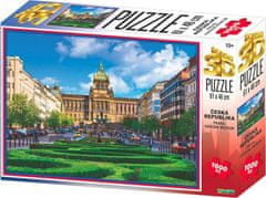 Prime 3D  Puzzle Národní muzeum, Praha 3D 1000 dílků