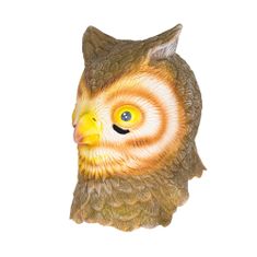 Korbi Profesionální latexová maska Owl, soví hlava
