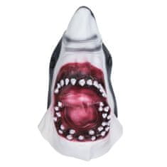 Korbi Profesionální latexová maska Shark, žraločí hlava